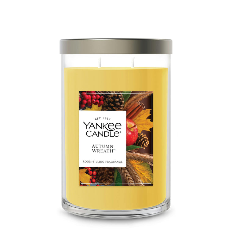 Autumn Wreath™ Large Tumbler Candle Z9