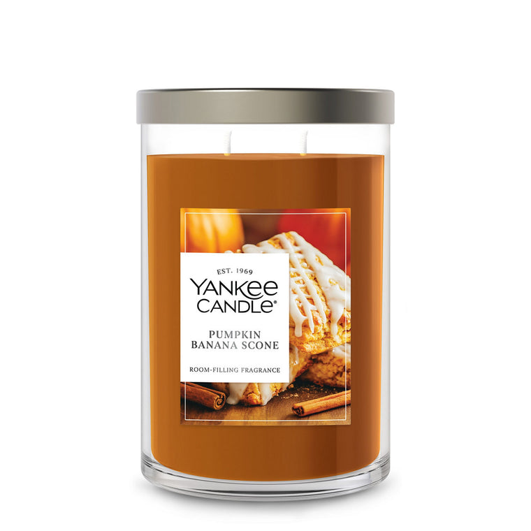 Pumpkin Banana Scone Large Tumbler Candle W9