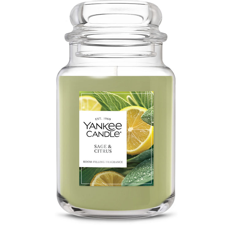 Sage & Citrus Original Large Jar Candle Y6