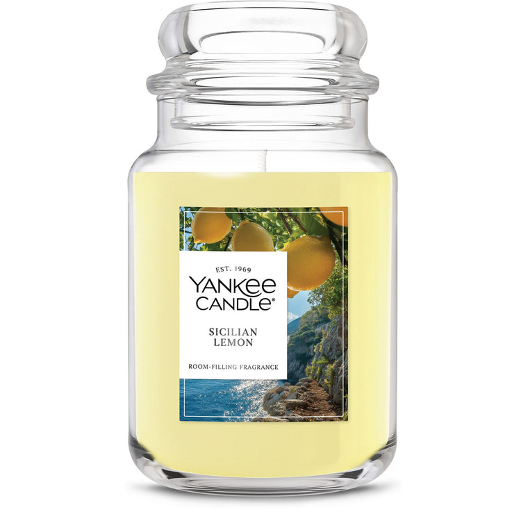 Sicilian Lemon Original Large Jar Candle D1