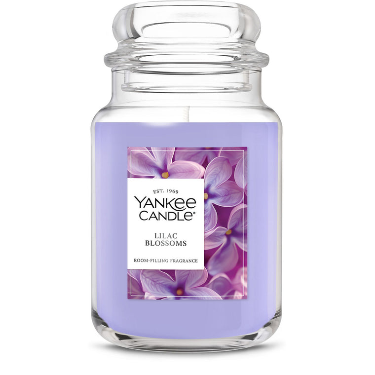 Lilac Blossoms Original Large Jar Candle Q1