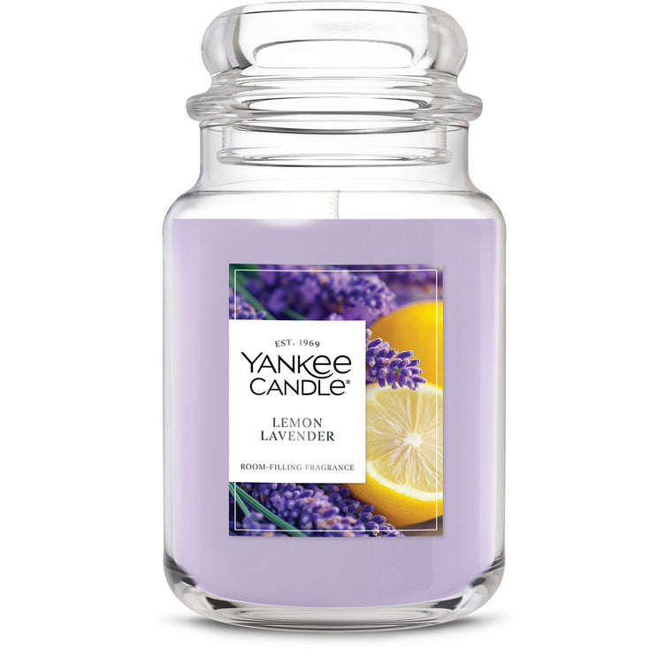 Lemon Lavender Original Large Jar Candle Y4