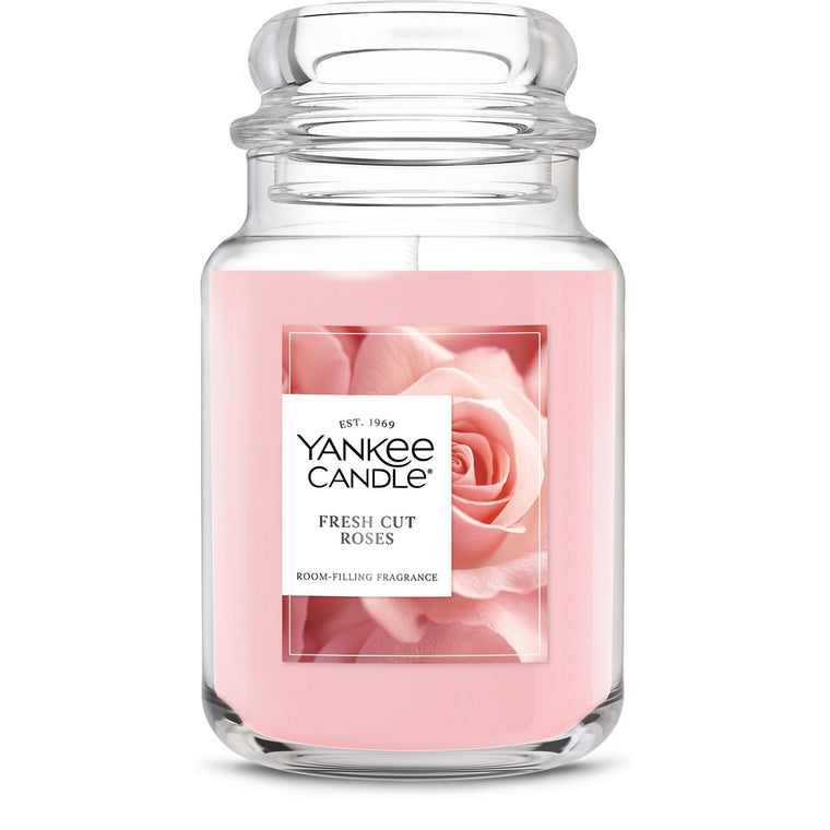 Fresh Cut Roses Original Large Jar Candle Z2