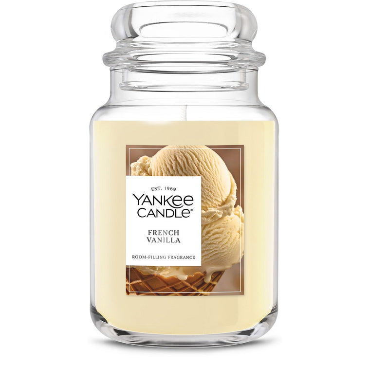 French Vanilla Original Large Jar Candle V6