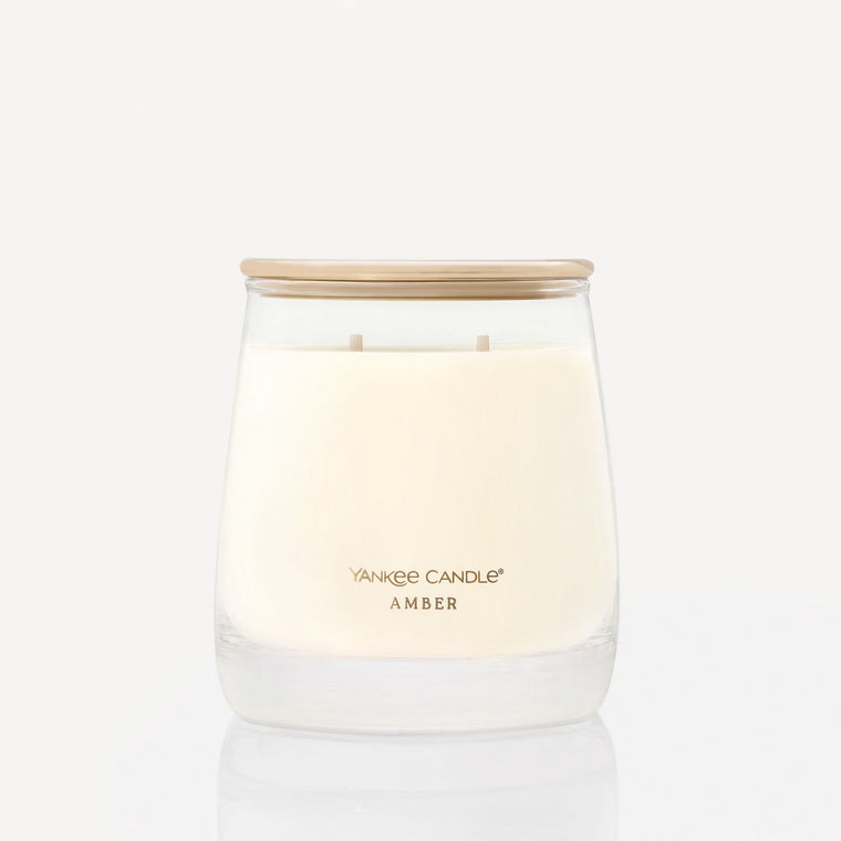 Amber Premium Two-Wick 12oz Candle J1