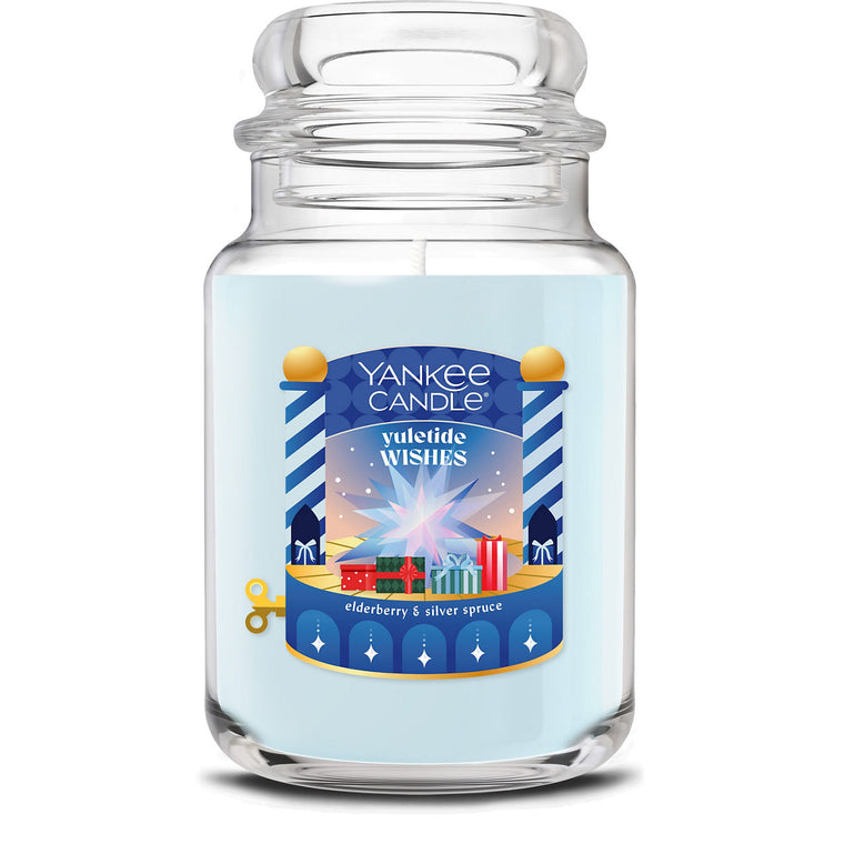 Yuletide Wishes Original Large Jar Candle P6