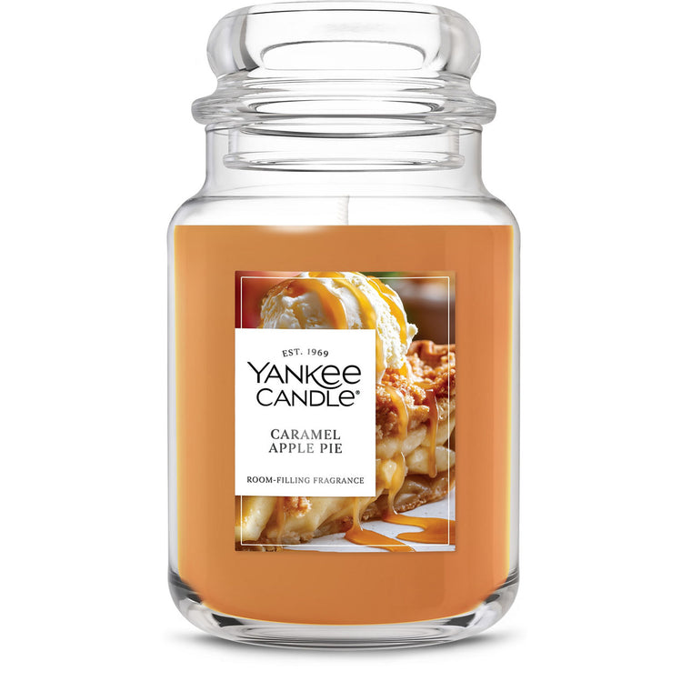 Caramel Apple Pie Original Large Jar Candle A4