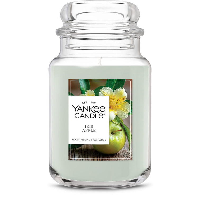 Iris Apple Original Large Jar Candle O4