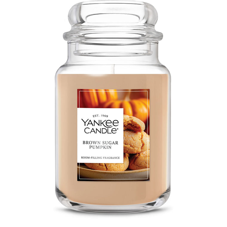 Brown Sugar Pumpkin Original Large Jar Candle W5