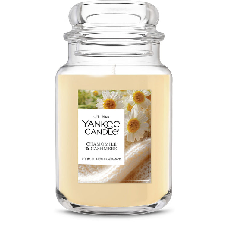 Chamomile & Cashmere Original Large Jar Candle R6