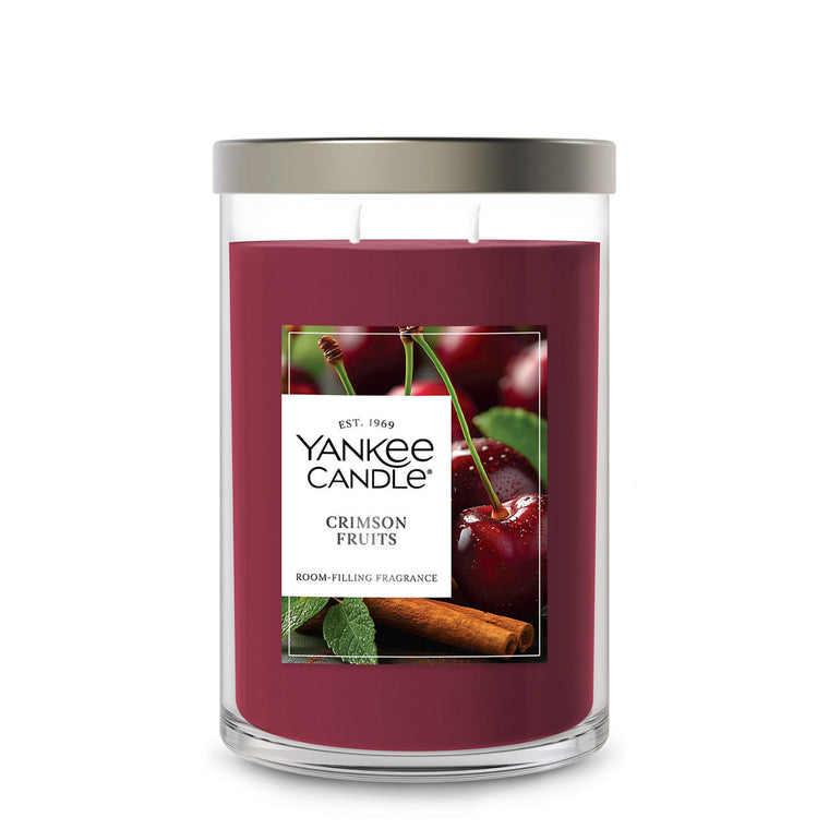 Crimson Fruits Large Tumbler Candle X9