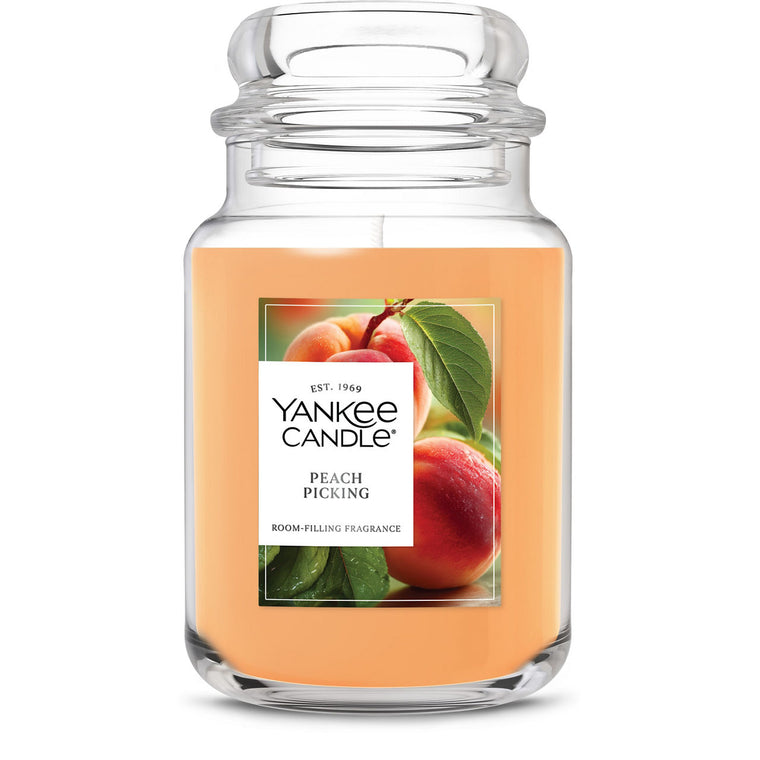Peach Picking Original Large Jar Candle F2