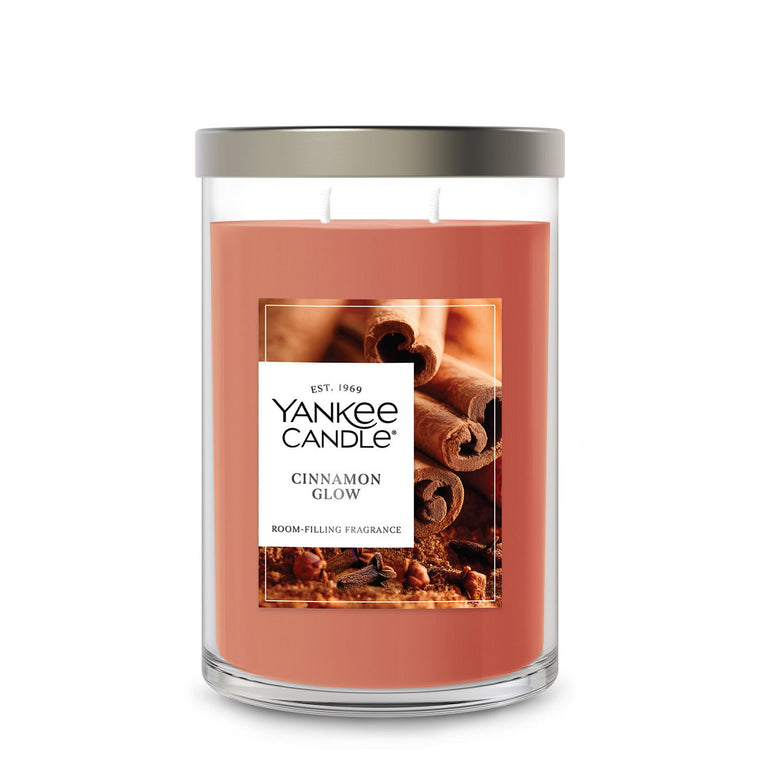 Cinnamon Glow Large Tumbler Candle H1