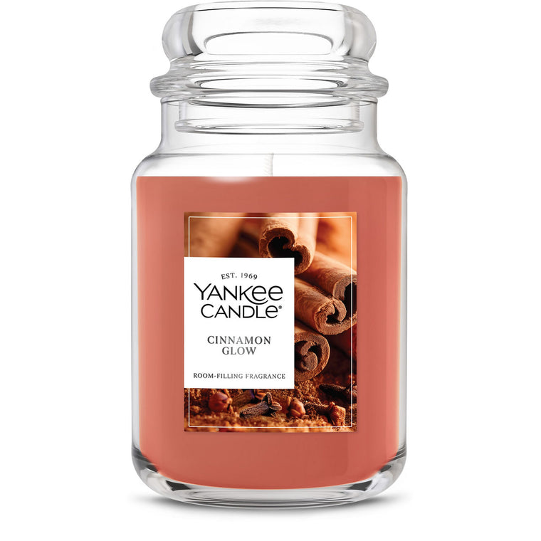Cinnamon Glow Original Large Jar Candle C5