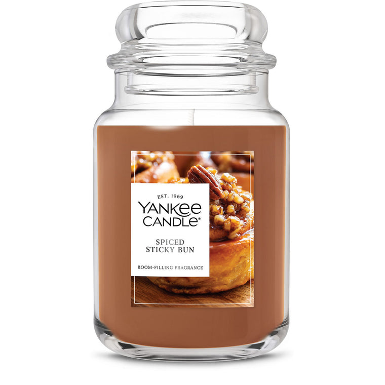 Spiced Sticky Bun Original Large Jar Candle O6