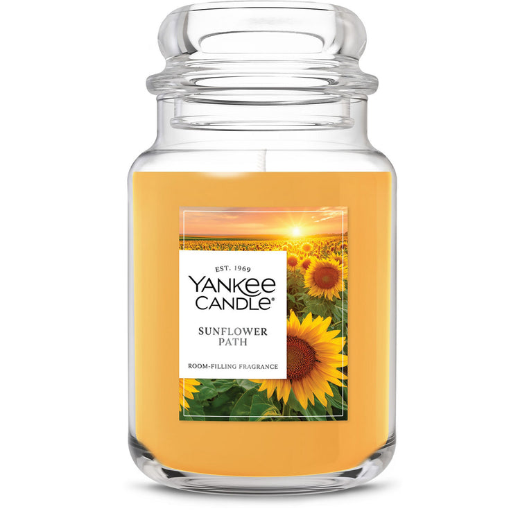 Sunflower Path Original Large Jar Candle Y8