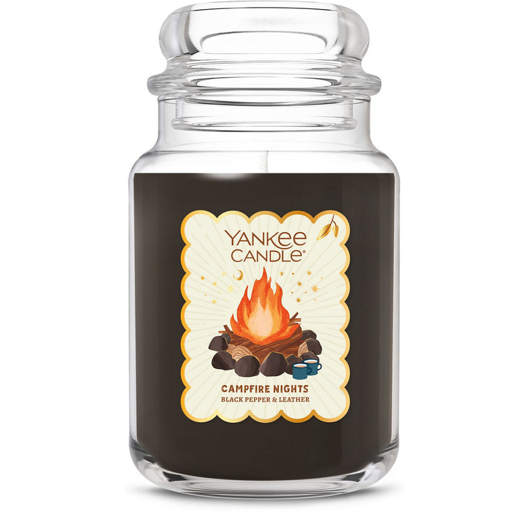 Campfire Nights Original Large Jar Candle J3