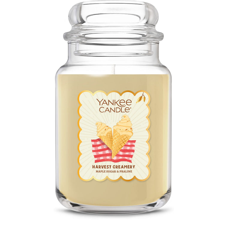 Harvest Creamery Original Large Jar Candle Z8