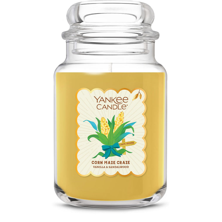 Corn Maze Craze Original Large Jar Candle U9