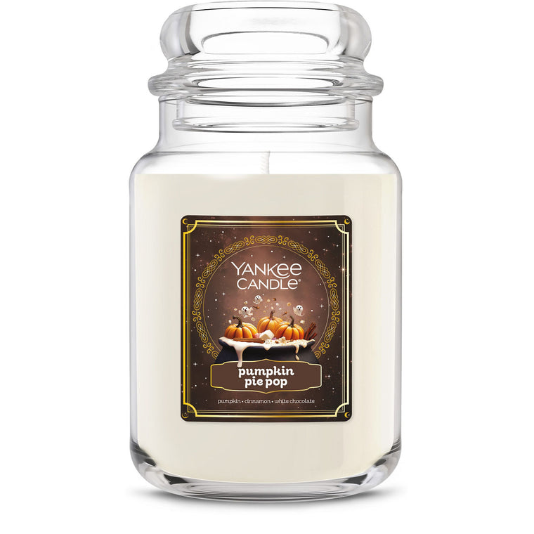 Pumpkin Pie Pop Original Large Jar Candle K3
