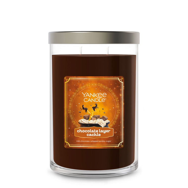 Chocolate Layer “Cackle” Large Tumbler Candle L0