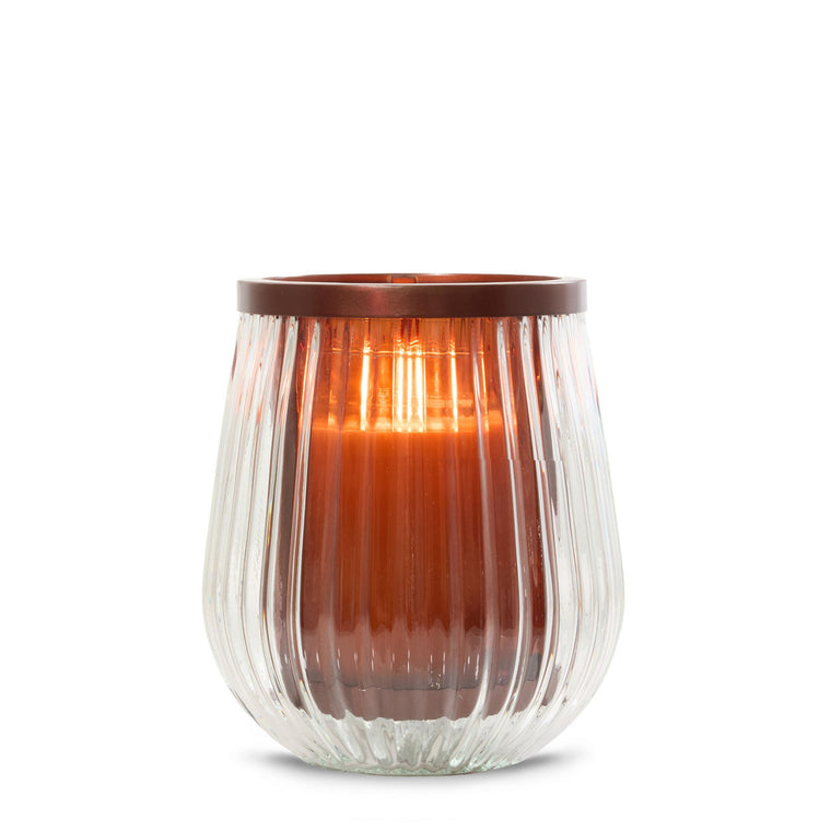 Radiant Flame Jar Candle Holder F2
