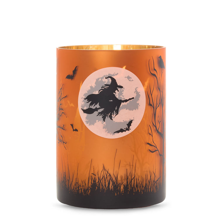 Witch's Moon Jar Candle Holder K5
