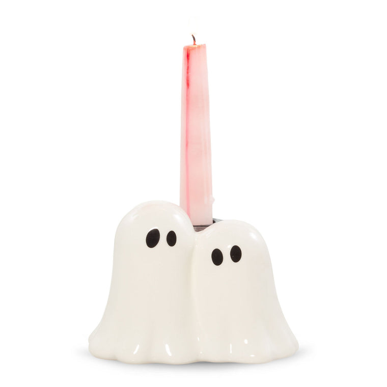 Ghosts Taper Candle Holder K0