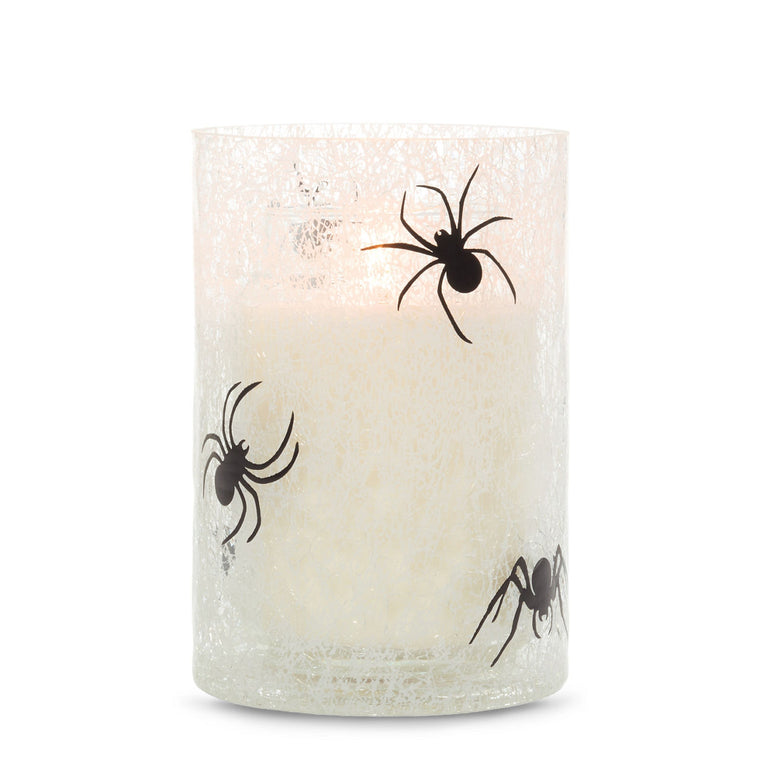 Spider Web Jar Candle Holder N8