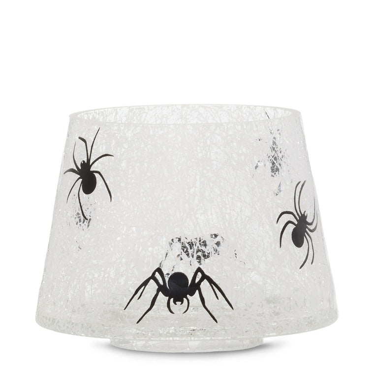 Spider Web Jar Candle Shade V7