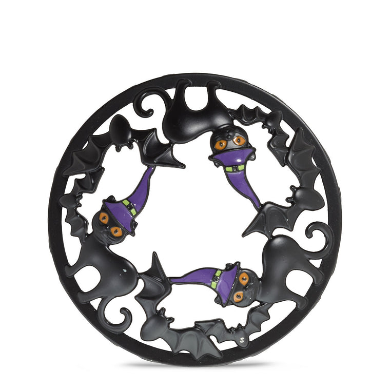 Cats & Bats Illuma-Lid® Jar Candle Topper I0