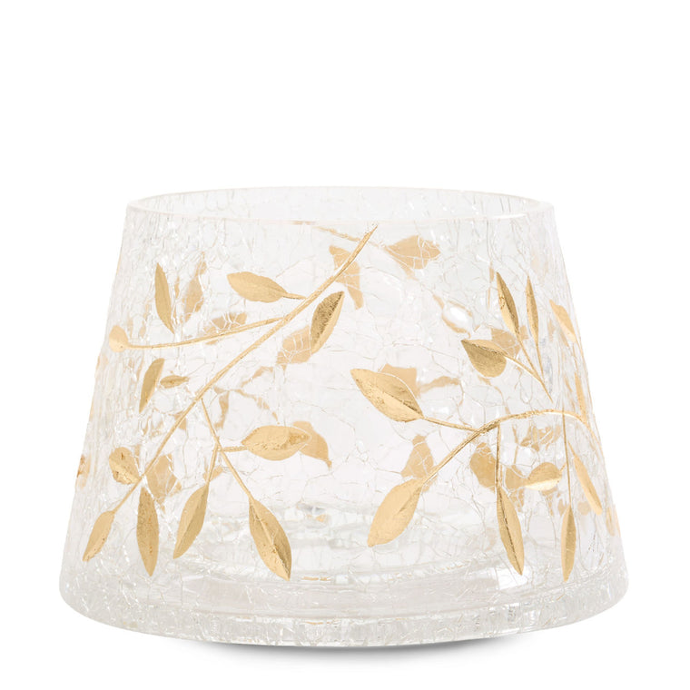 Gold Blossom Jar Candle Shade T9