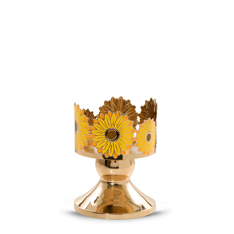 Sunflower Daze Candle Pedestal E4